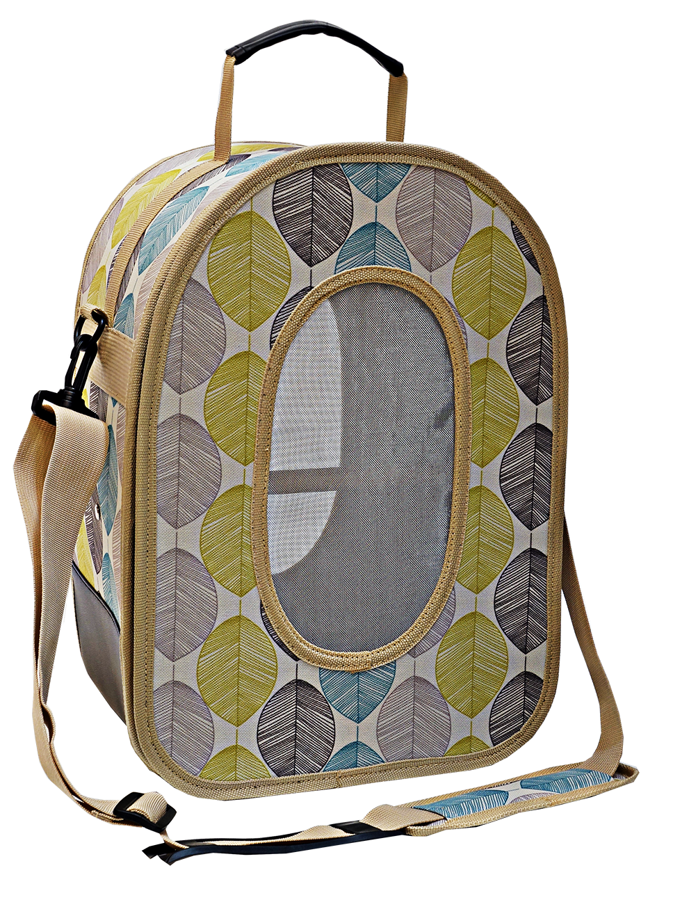 A&E Soft Sided Bird Travel Carrier - Tan - Pet Carrier by A&E