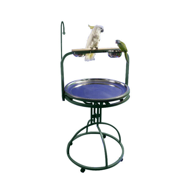 A&E Play Stand with Toy Hook - - Bird Play Stand by A&E