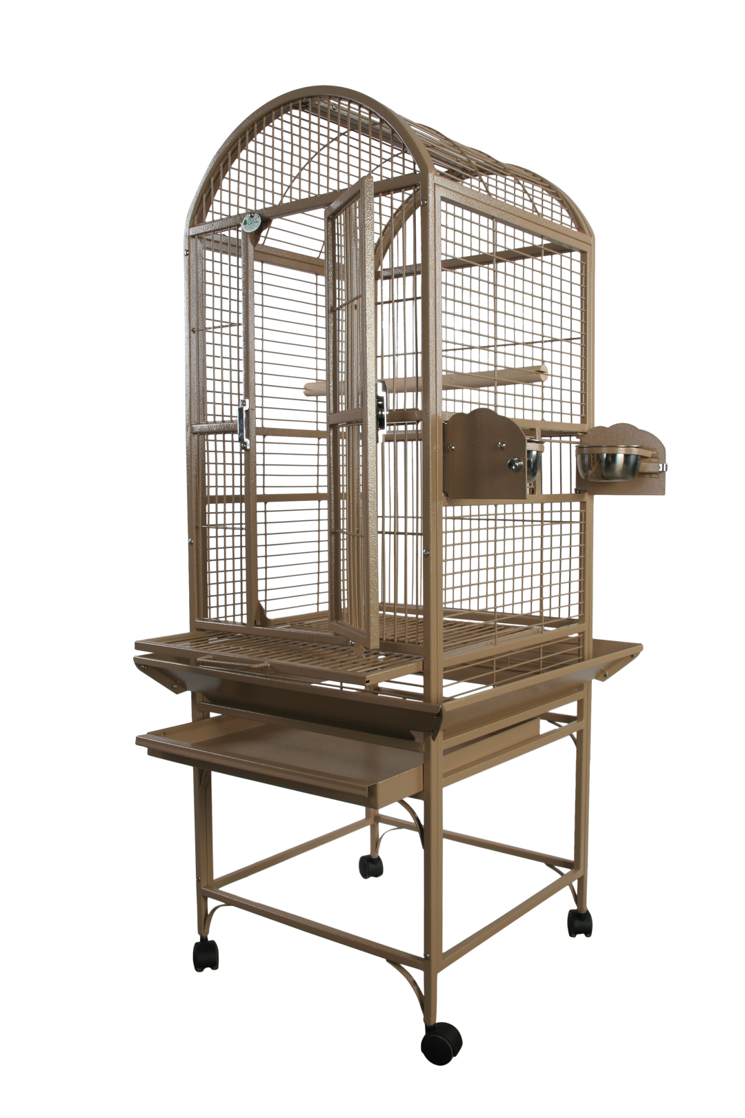 A&E Small Dome Top Bird Cage - Sandstone - Bird cages by A&E