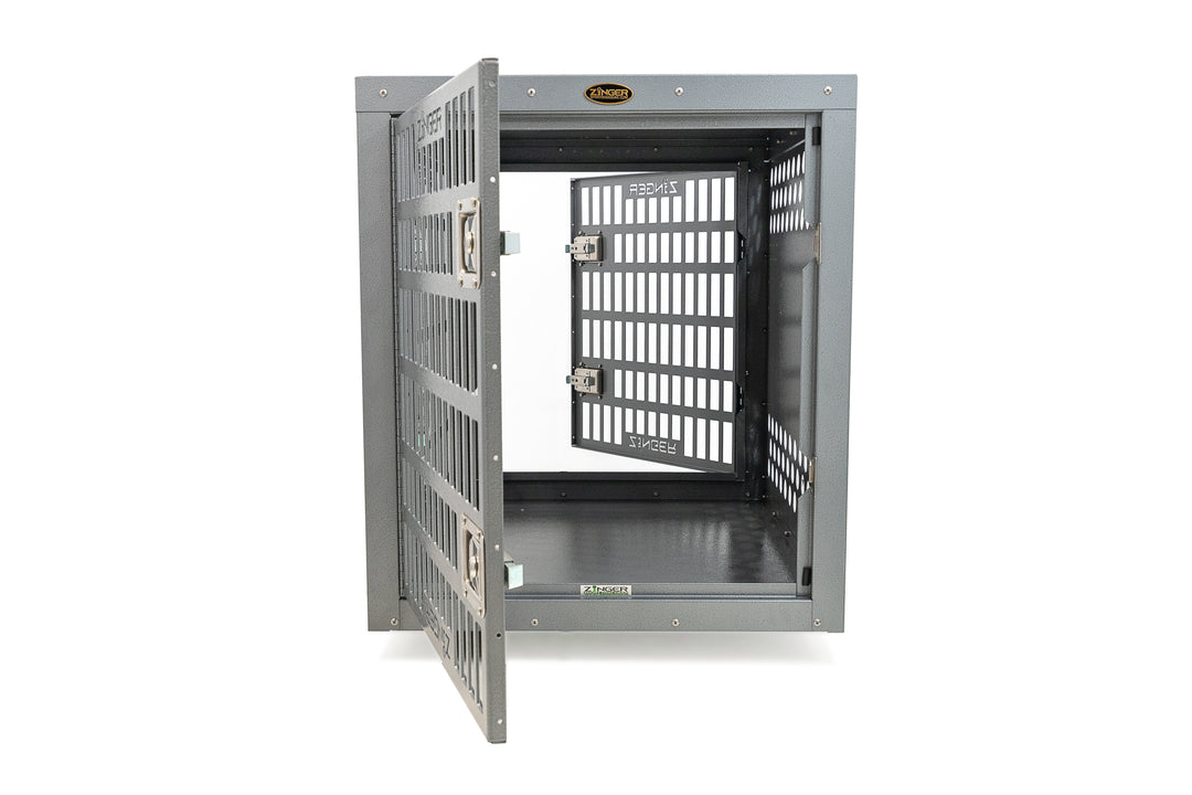 Zinger Professional Crate - Front/Back Entry - - Dog crates by Zinger